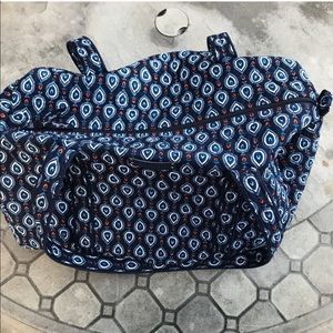 Vera Bradley Duffle Blue